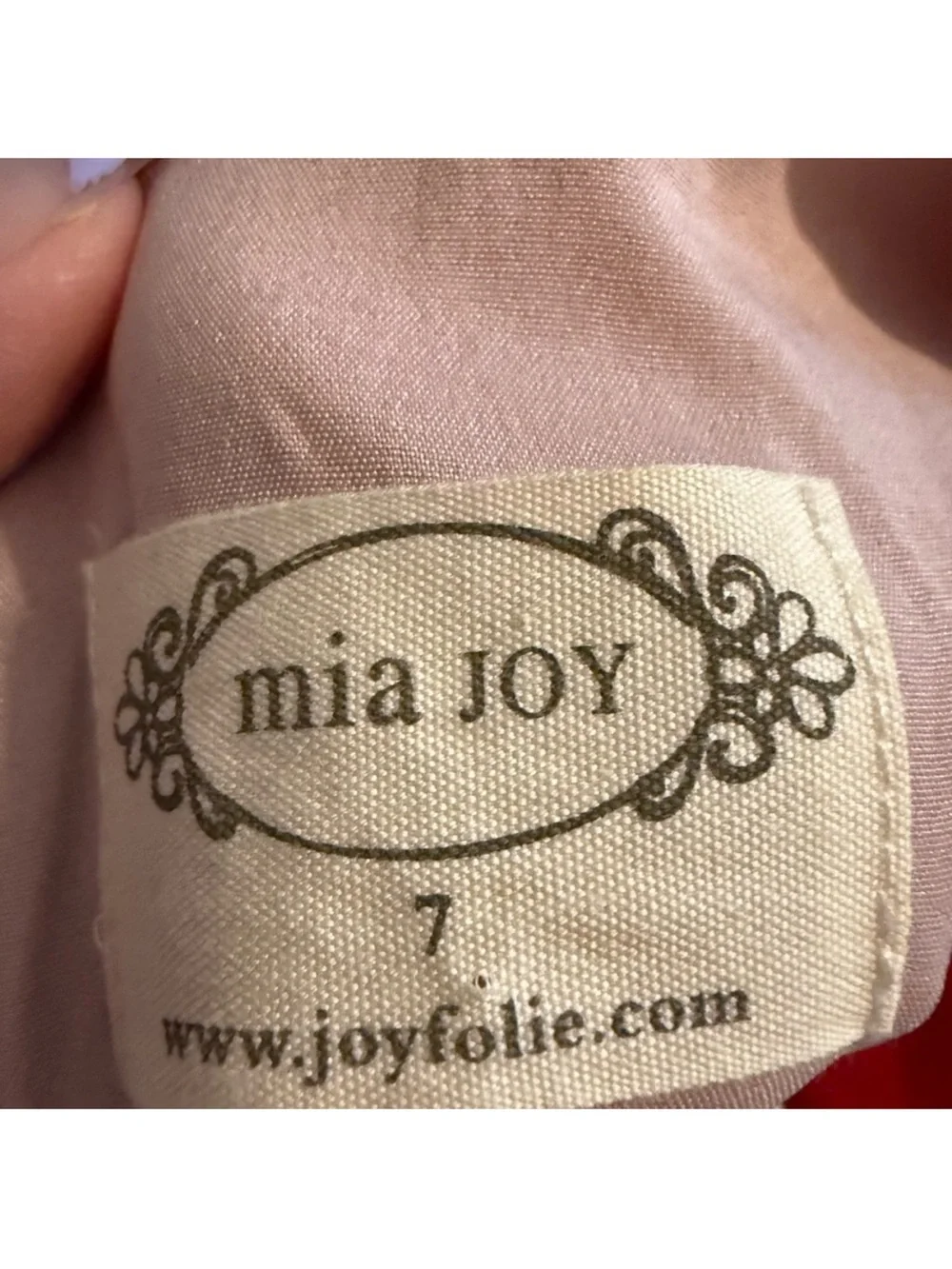 Joyfolie Light Pink Ruffle Midi Dress for Girls